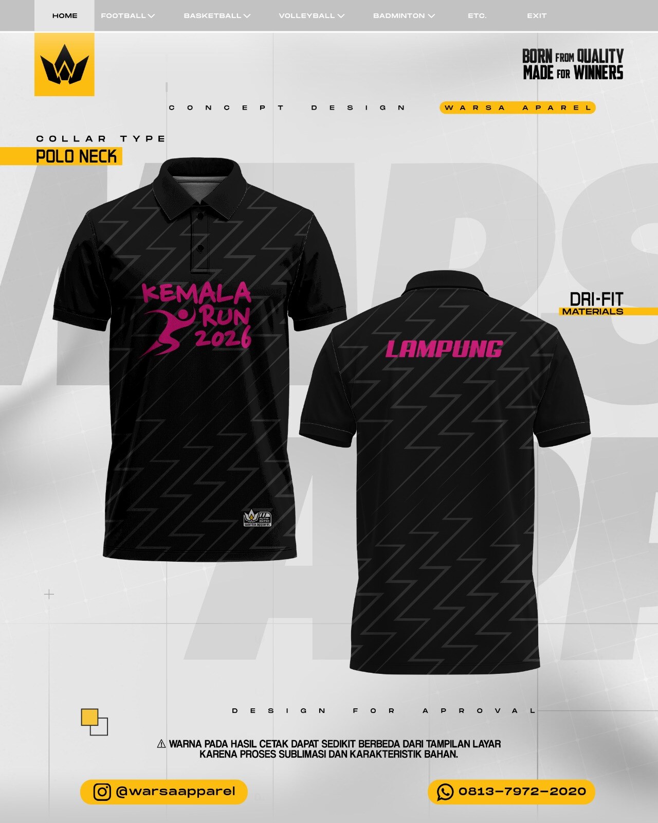 Produk custom Waroeng Sablon 25