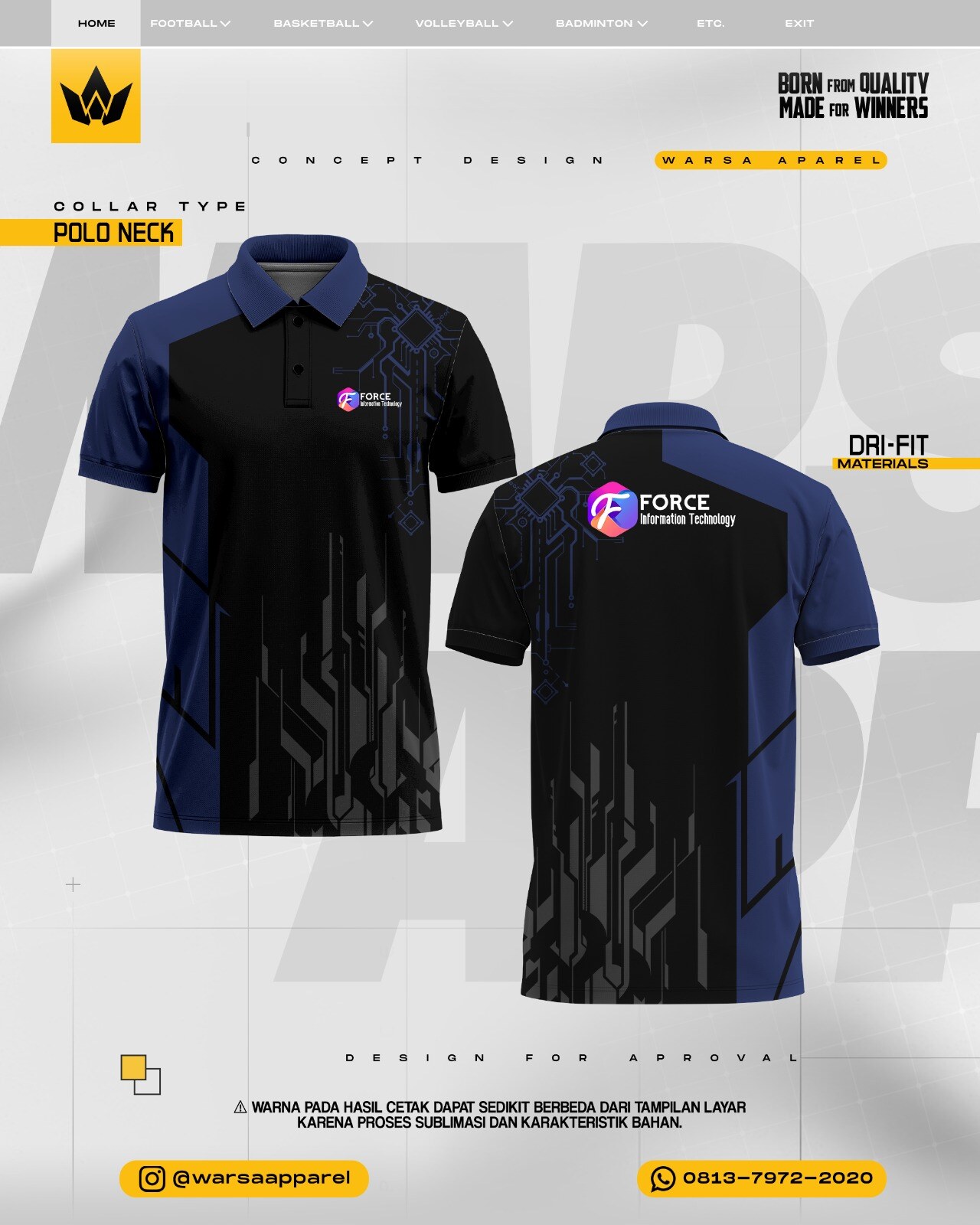Produk custom Waroeng Sablon 26