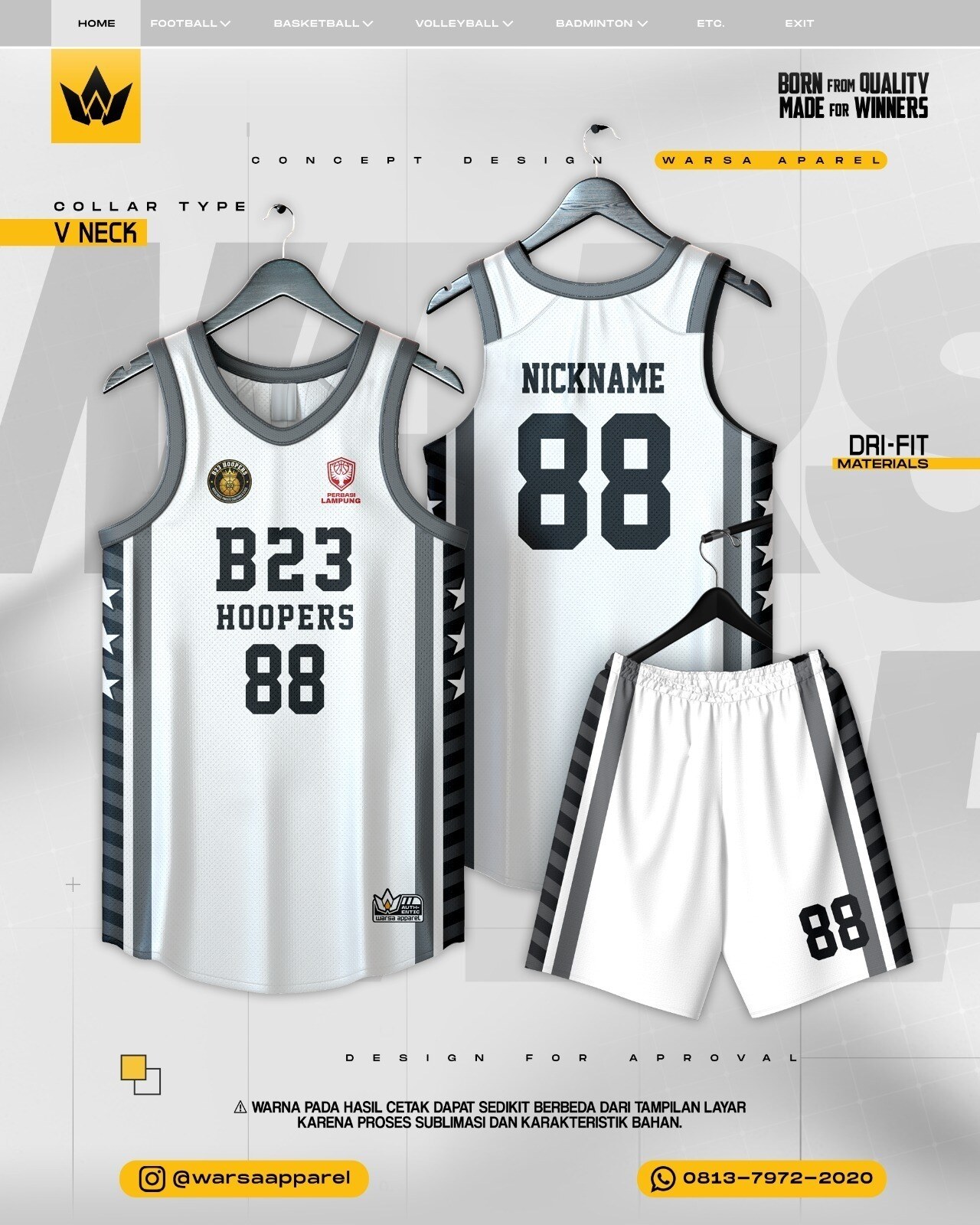 Produk custom Waroeng Sablon 28